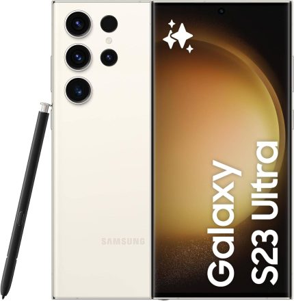 Samsung Galaxy S23 Ultra, 12GB RAM 256GB Cream, International Version, 5G Mobile Phone, Dual SIM, Android Smartphone
